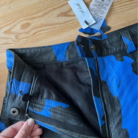 Nasty Gal premium real leather cow print set - Picture 3 of 8